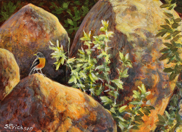 Rockin' Robin Miniature Painting