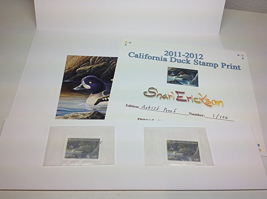 California Duck Stamp Print