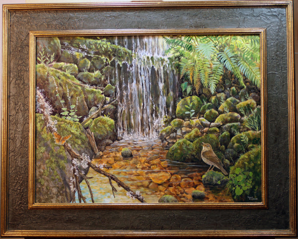 Crystal Cantata Acrylic Painting