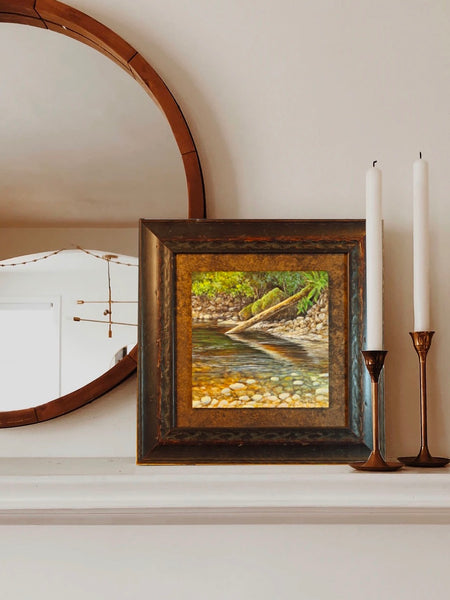 Eagle Creek Pool Acrylic Painting