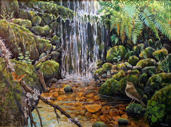 Crystal Cantata Acrylic Painting