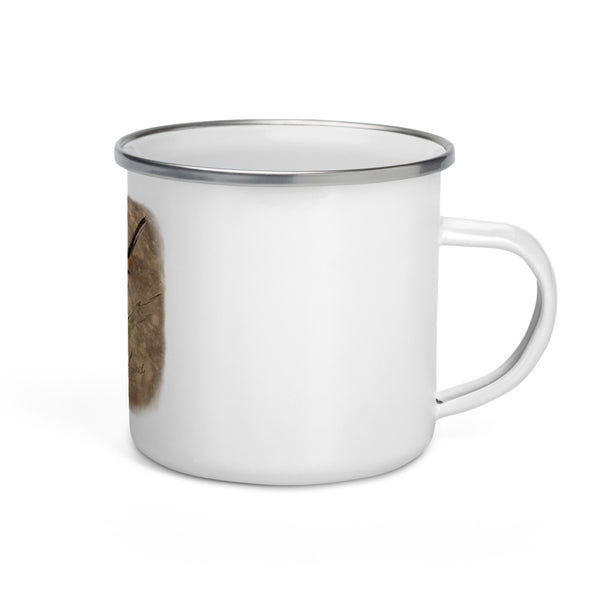 Spotted Towhee Enamel Mug