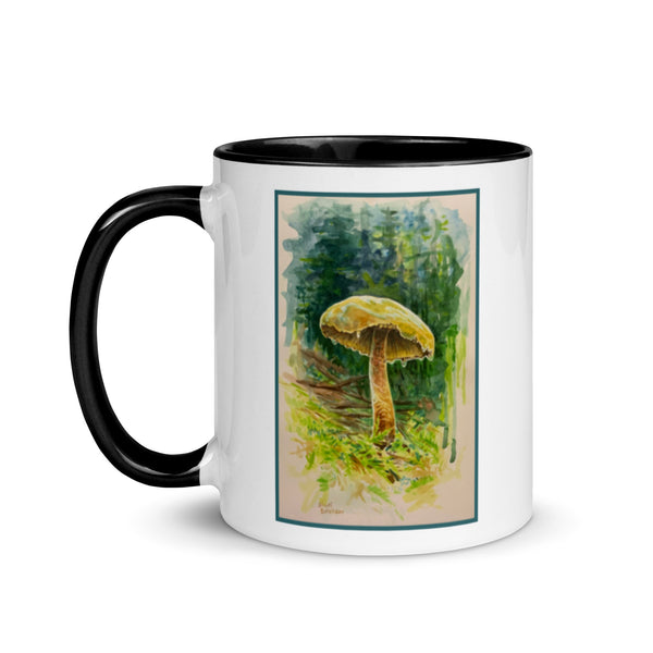 Mushroom Watercolor Ceramic Mug