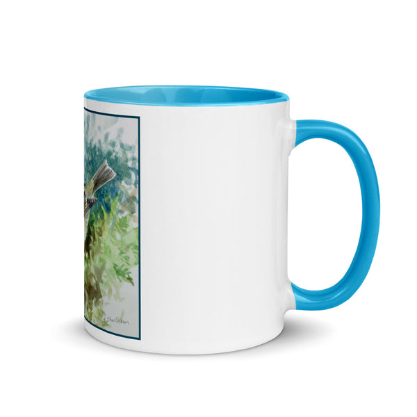 Ruby Crowned Kinglet Ceramic Mug