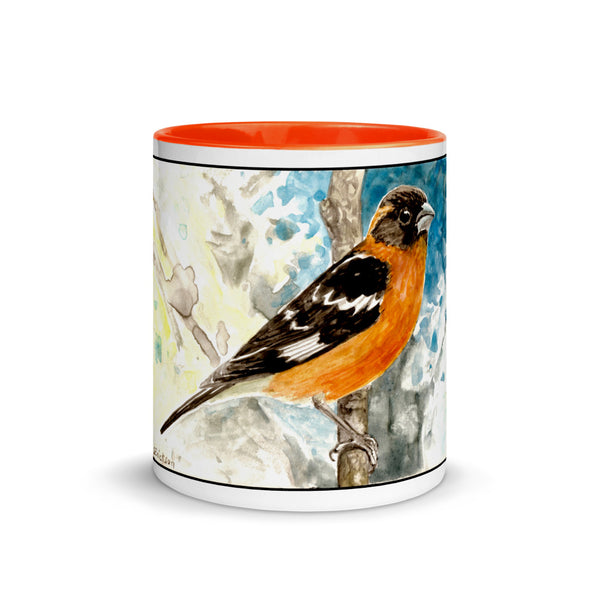 Black Headed Grosbeak Ceramic Mug