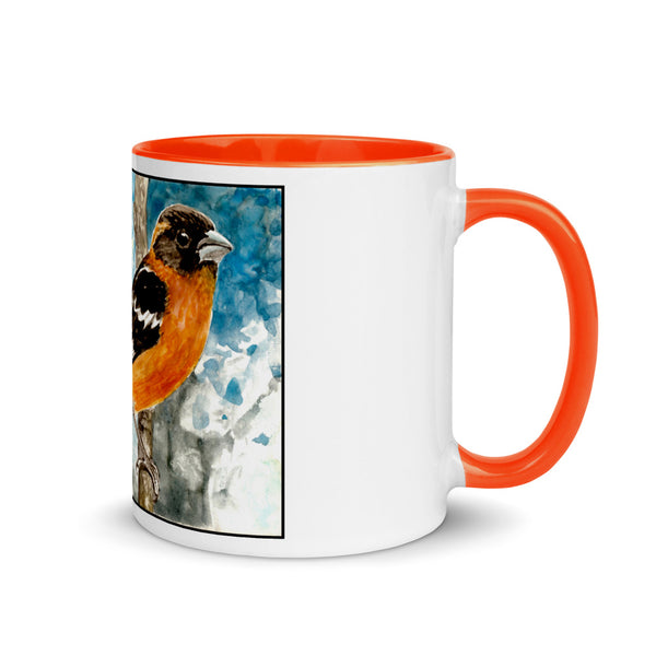Black Headed Grosbeak Ceramic Mug