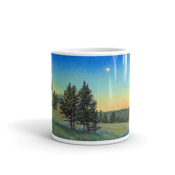 Juniper Moon glossy mug