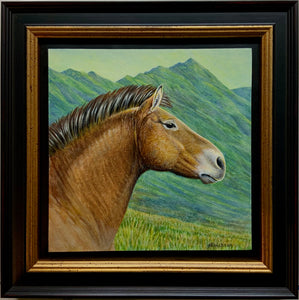 Przewalski's Horse Miniature Painting