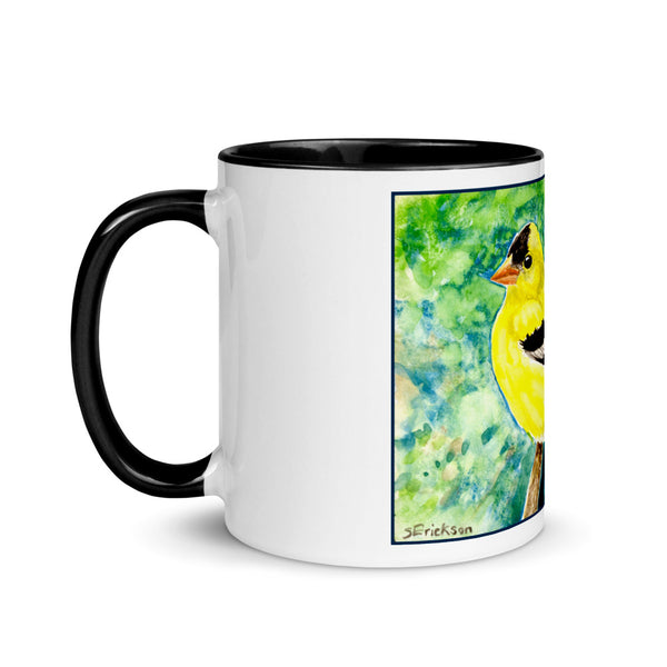 Goldfinch Ceramic Mug